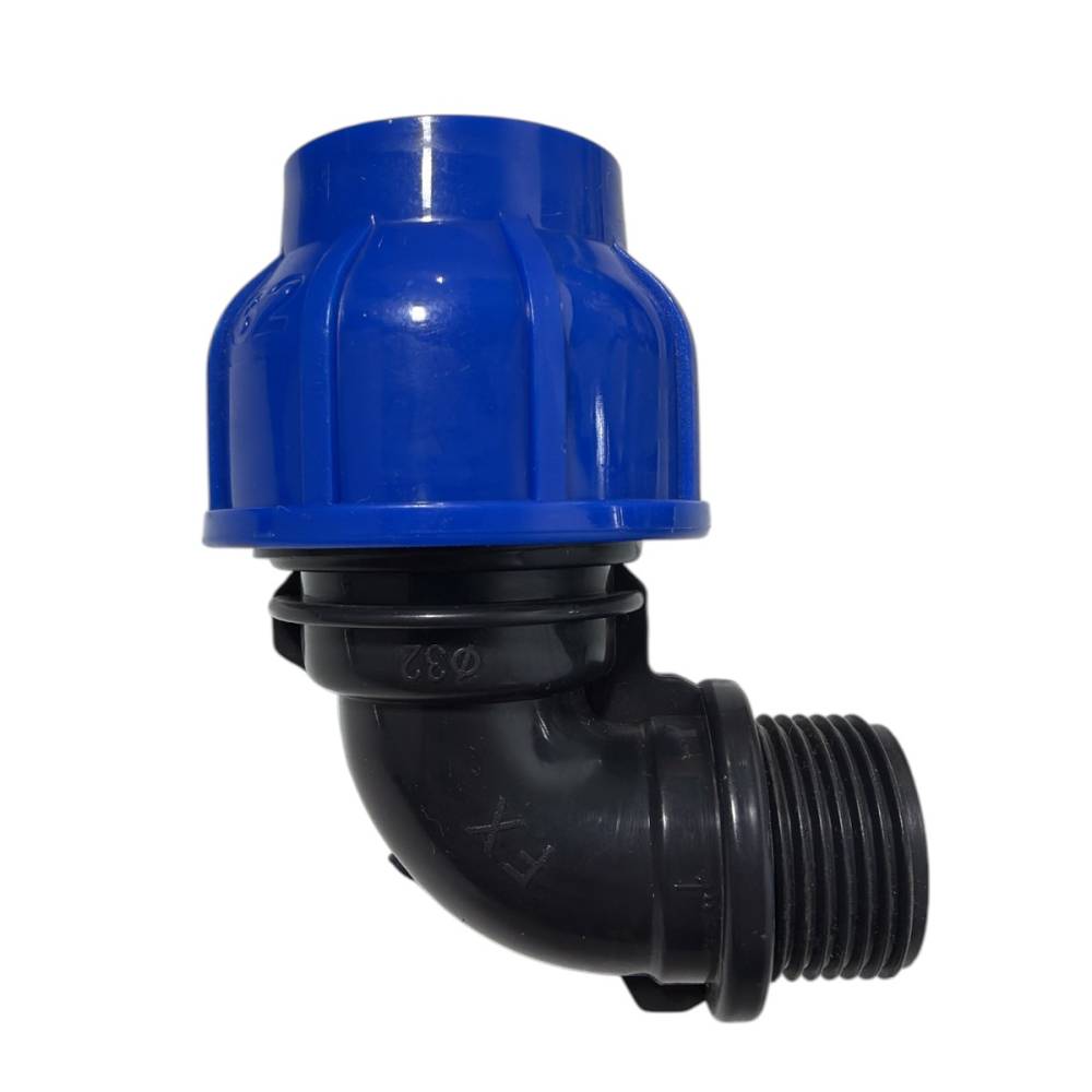 Cot PEHD (compresiune) 25 mm x 3/4", filet exterior Cot PEHD (compresiune) 25 mm x 3/4", filet exterior