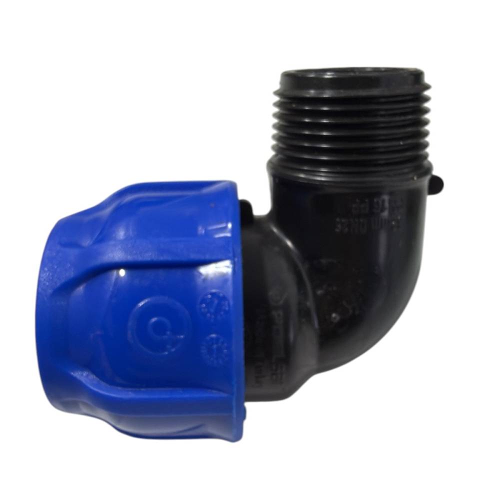 Cot PEHD (compresiune) 32 mm x 1 tol, filet exterior Cot PEHD (compresiune) 32 mm x 1 tol, filet exterior