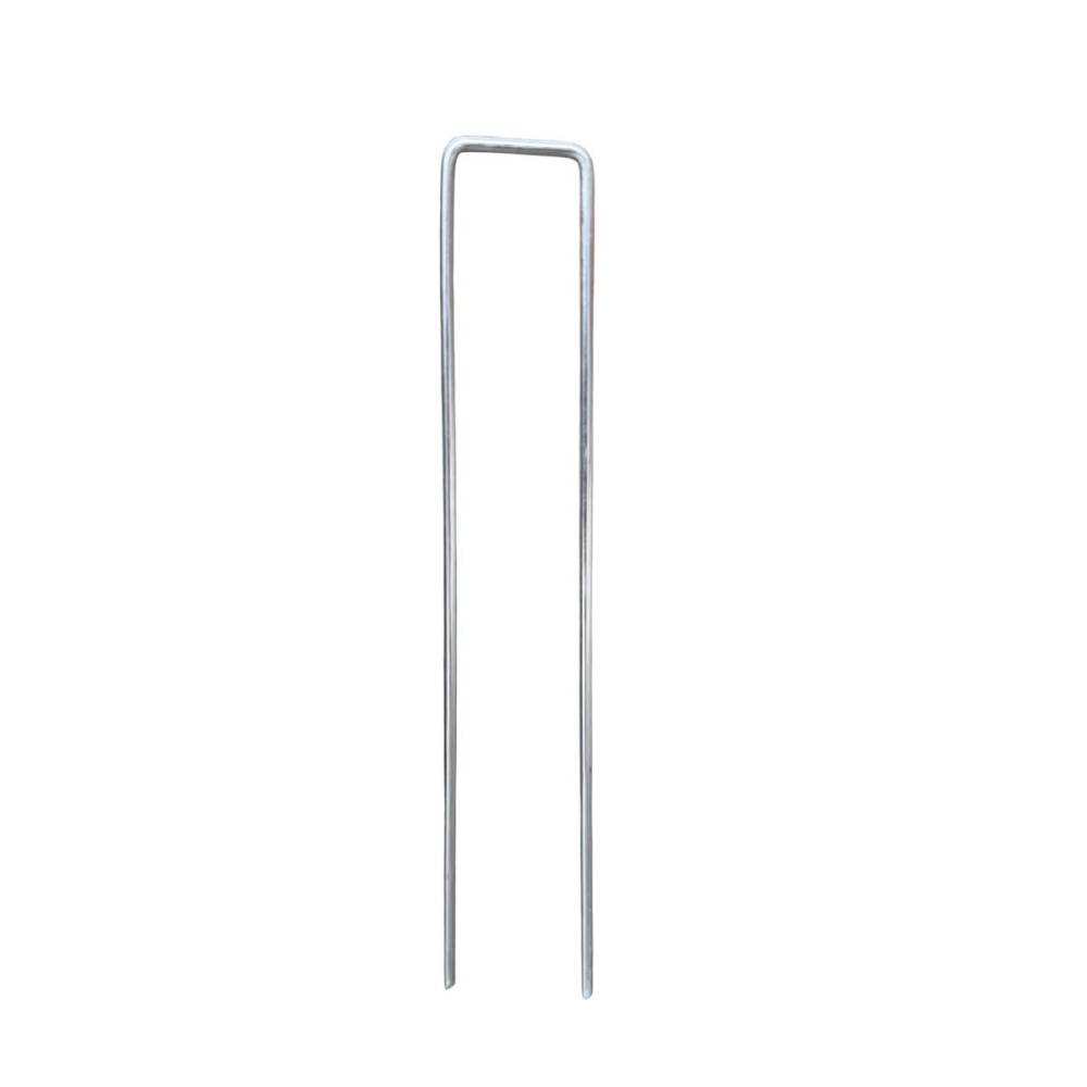 Cleme (cuie) fixare agrotextil, 20 cm, din metal Cleme (cuie) fixare agrotextil, 20 cm, din metal