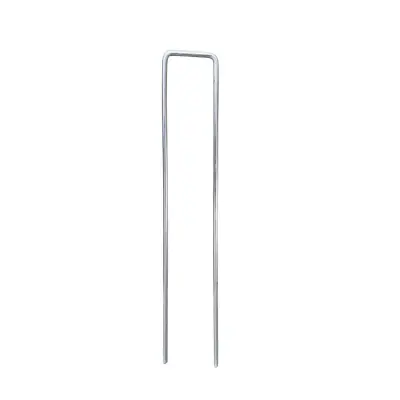 Cleme (cuie) fixare agrotextil, 20 cm, din metal