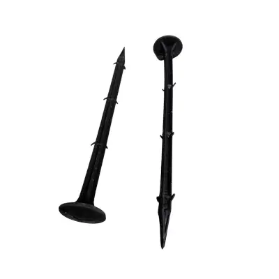 Cuie (cleme) agrotextil, 20 cm, din plastic, tip tepusa