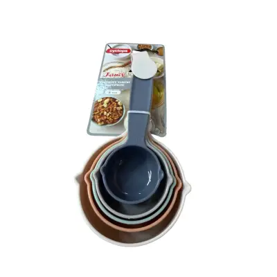 Cupe masurat ingrediente, plastic, 5 bucati