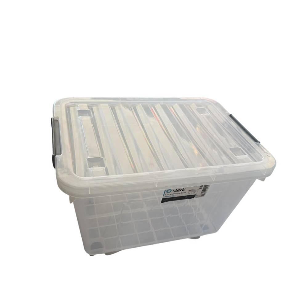 Cutie depozitare plastic cu capac si roti 16 litri, Tidy Cutie depozitare plastic cu capac si roti 16 litri, Tidy