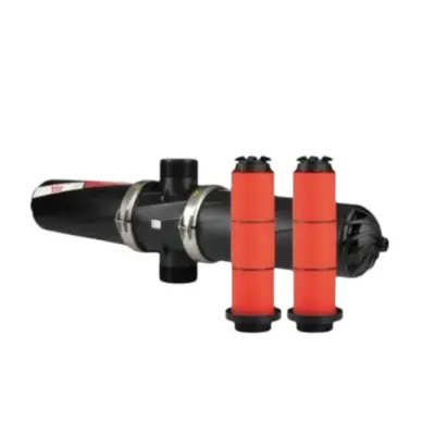 Filtru manual dublu pentru sisteme de irigat, 3" cu disc, 90mm