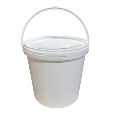 Galeata alimentara 10 litri sigilabila (cu capac) plastic