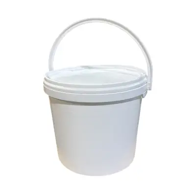 Galeata alimentara 5 litri sigilabila cu capac (plastic)