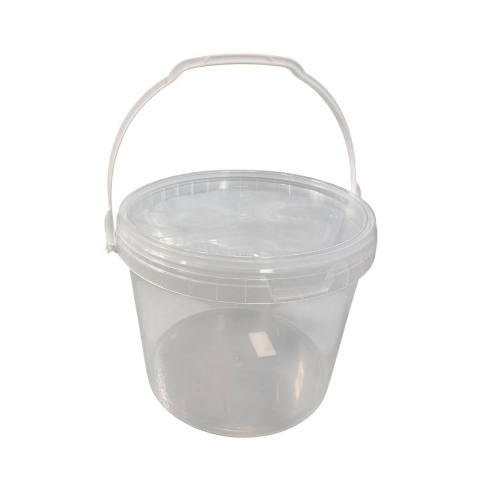Galeata alimentara 5L, capac sigilabil, transparenta Galeata alimentara 5L, capac sigilabil, transparenta