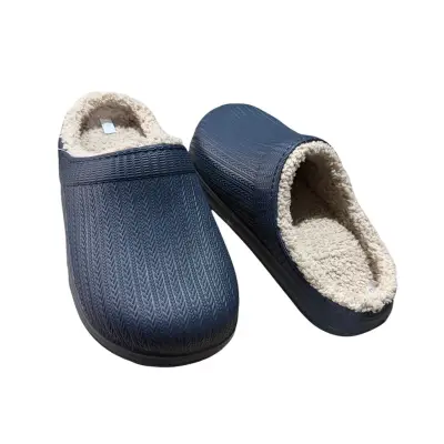 Galosi / Saboti imblaniti, unisex, marimea 38, albastru