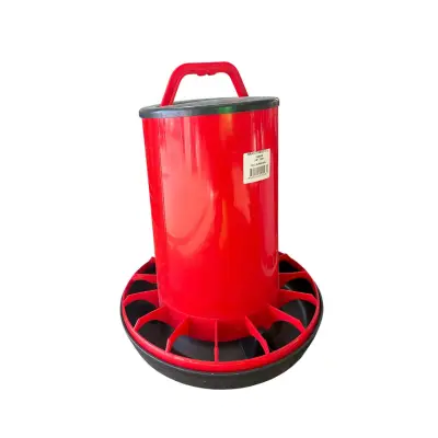 Hranitoare pasari (gaini) 18 l, cu maner