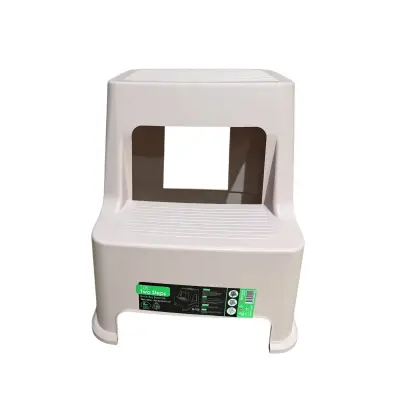 Taburet / inaltator copii pentru baie, din plastic, roz