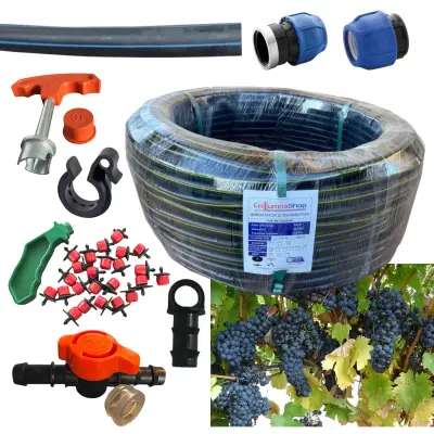 Tub, furtun picurare orb, 50 plante vita de vie