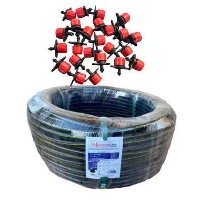 Tub orb picurare (furtun) 100m lungime si 100 duze irigare