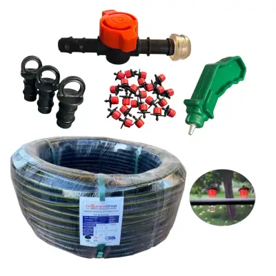Kit irigare pentru livada, tub irigare Orb, 25 pomi fructiferi