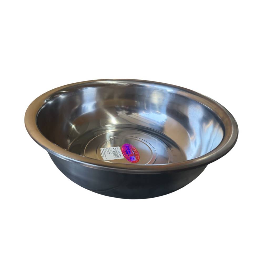 Lighean inox 55 cm, mare, 28 l (litri) Lighean inox 55 cm, mare, 28 l (litri)