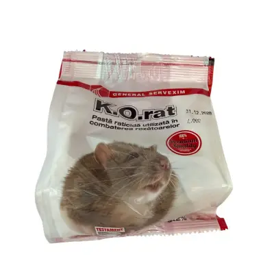 MasterRat pasta raticida  soareci si sobolani, 200 gr, rosu
