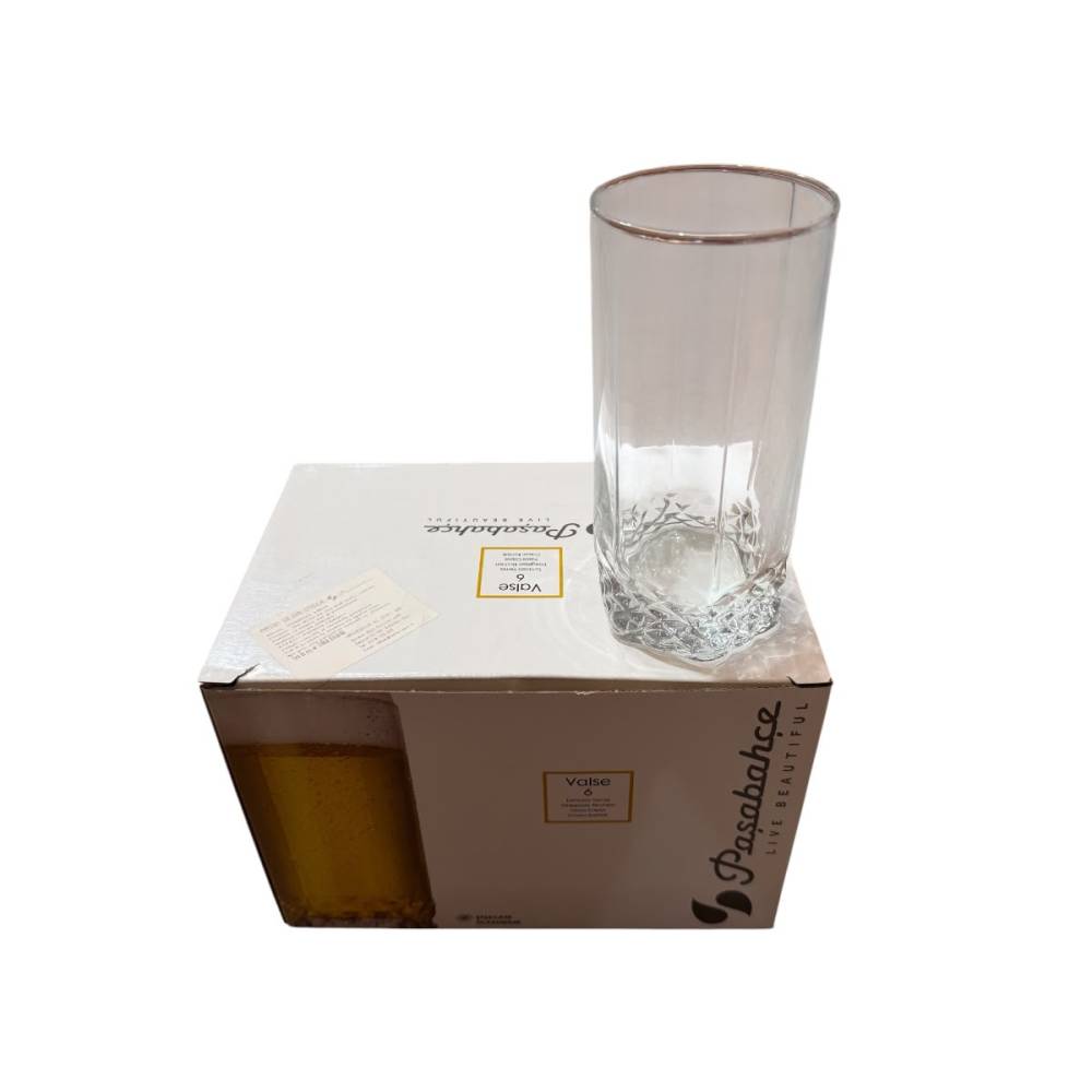 Pahare din sticla 440 ml, pentru bere, 6 bucati Pahare din sticla 440 ml, pentru bere, 6 bucati