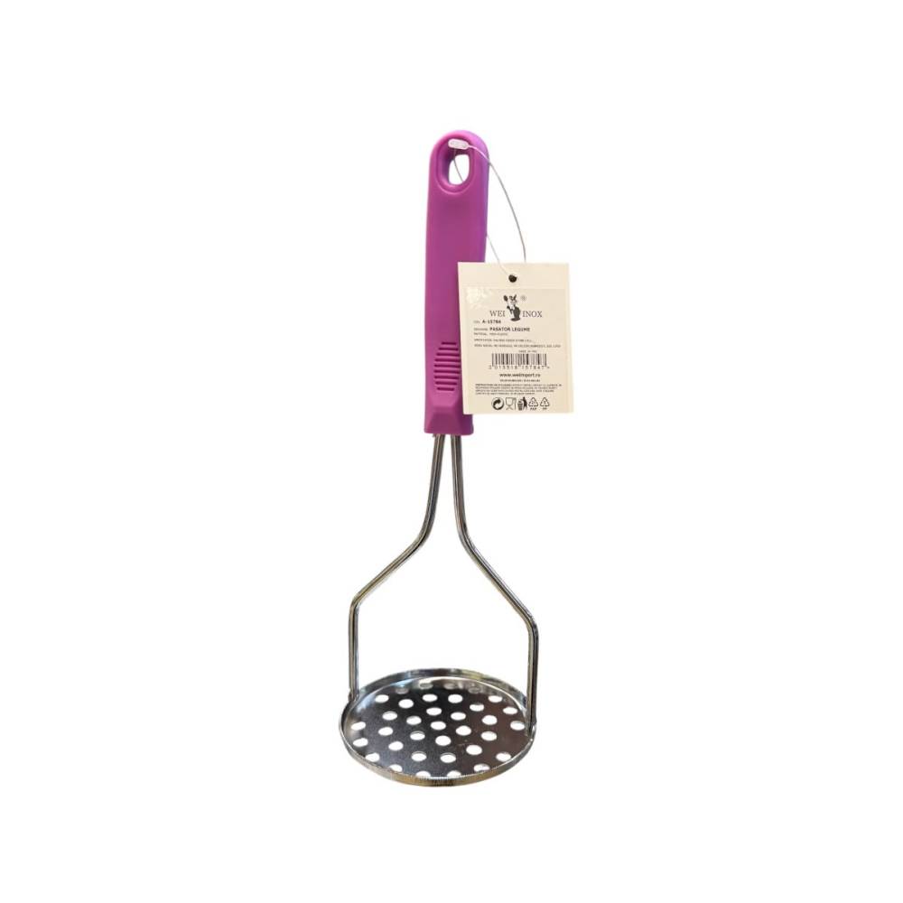 Presa cartofi (legume), 25x8 cm, cu maner Presa cartofi (legume), 25x8 cm, cu maner