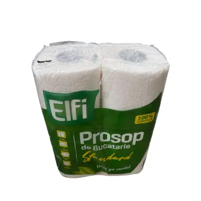 Prosop bucatarie de hartie (Elfi), 50 foi, 2str, set 2 bucati