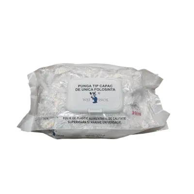 Pungi / folie tip capac acoperire alimente, 200 bucati