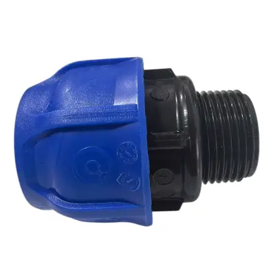 Racord compresiune (PEHD) 32 mm x 3/4", filet exterior