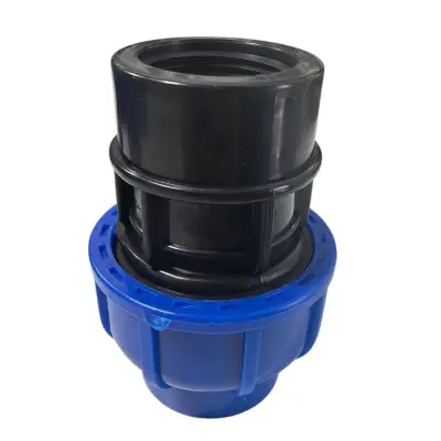 Racord compresiune (PEHD) 32 mm x 1", filet interior