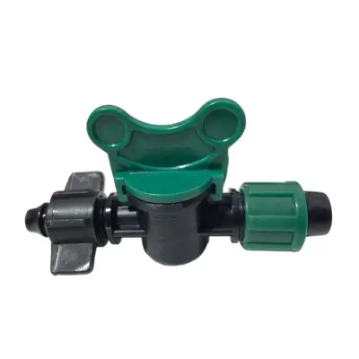 Robinet banda picurare 17x17mm, cu contrapiulita