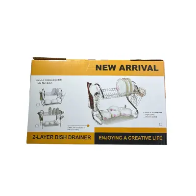 Scurgator vase inox, 2 etaje - profesional