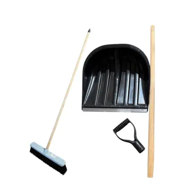 Lopata zapada cu coada de lemn si maner + matura stradala 40 cm