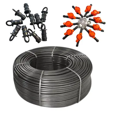 Furtun picurare (tub) 20cm/400m, 120 accesorii