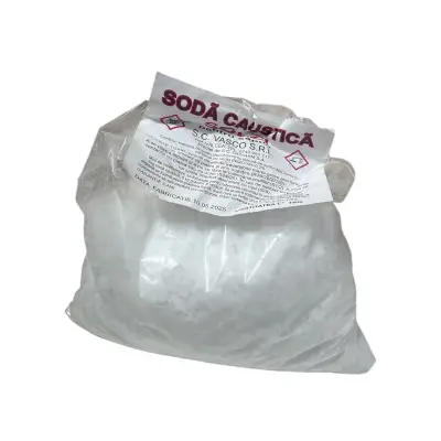 Soda caustica, Hidroxid de sodiu 1 kg (pentru sapun)