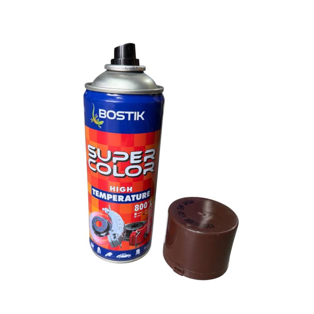 Spray vopsea rezistent la temperatura, maro, 400ml Spray vopsea rezistent la temperatura, maro, 400ml