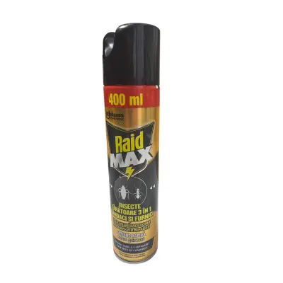 Spray Raid gandaci ,impotriva insectelor taratoare 400 ml