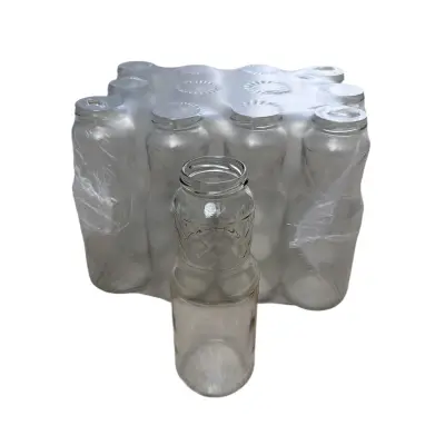 Sticle 720ml pentru suc de rosii, set 12 bucati