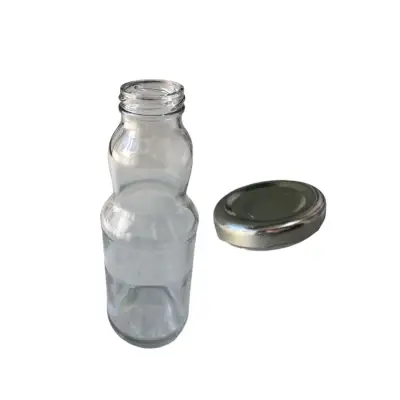 Sticla bulion 500 ml (sirop) cu capac (transparenta)