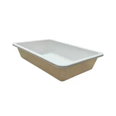 Tava (autoservire) din plastic, adanca 34x22x6.8 centimetri
