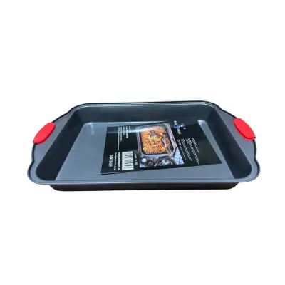 Tava cuptor cu maner siliconic 44x29x5.4 cm