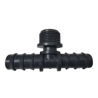 Teu tub picurare 20mm - 1/2, filet exterior