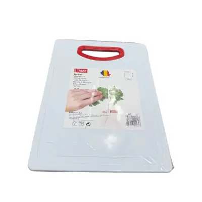 Tocator bucatarie 21.5x28.5 centimetri, alb, plastic