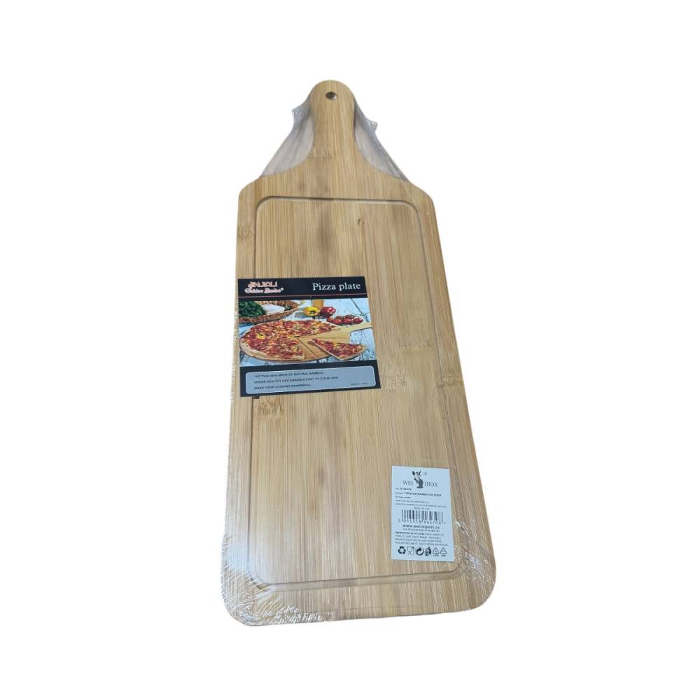 Tocator bambus (pizza), dreptunghiular, 49x17 cm Tocator bambus (pizza), dreptunghiular, 49x17 cm