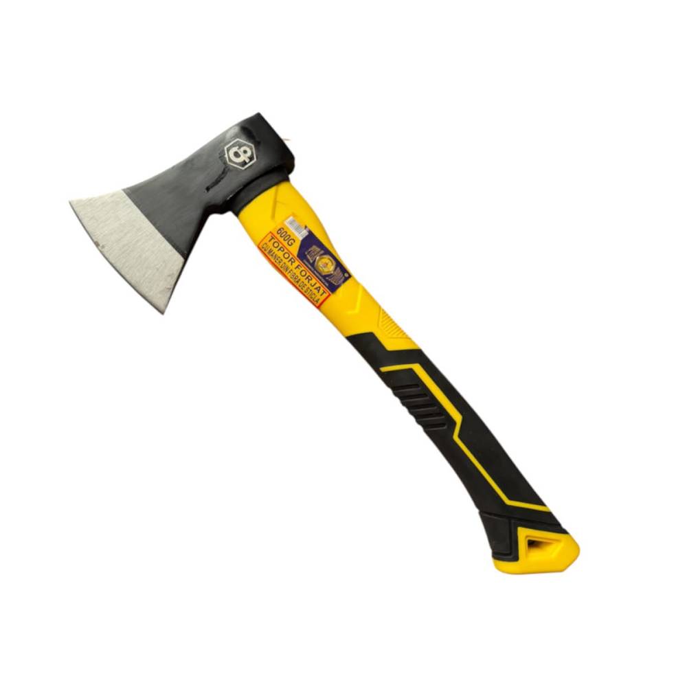 Topor despicat lemne, 600 g, coada fibra Topor despicat lemne, 600 g, coada fibra