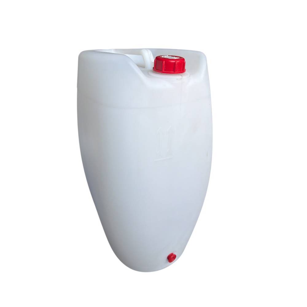 Canistra plastic 60 litri cu robinet (alimentara) alba Canistra plastic 60 litri cu robinet (alimentara) alba