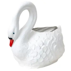 Ghiveci model Lebada, din plastic, 63cm