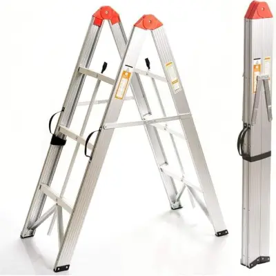 Scara pliabila 3 trepte, Aluminiu