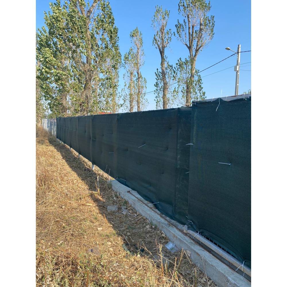 Plasa umbrire 75 la suta, 2.5m latime x 10m L mascare gard Plasa umbrire 75 la suta, 2.5m latime x 10m L mascare gard