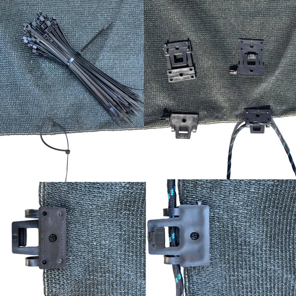 Plasa umbrire 40% (solarii), 16m latime x 40m L Plasa umbrire 40% (solarii), 16m latime x 40m L