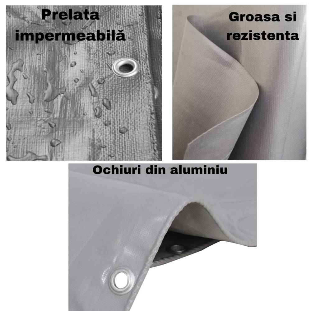 Prelata impermeabila protectie UV 2 x 12 m , 175g/mp Prelata impermeabila protectie UV 2 x 12 m , 175g/mp