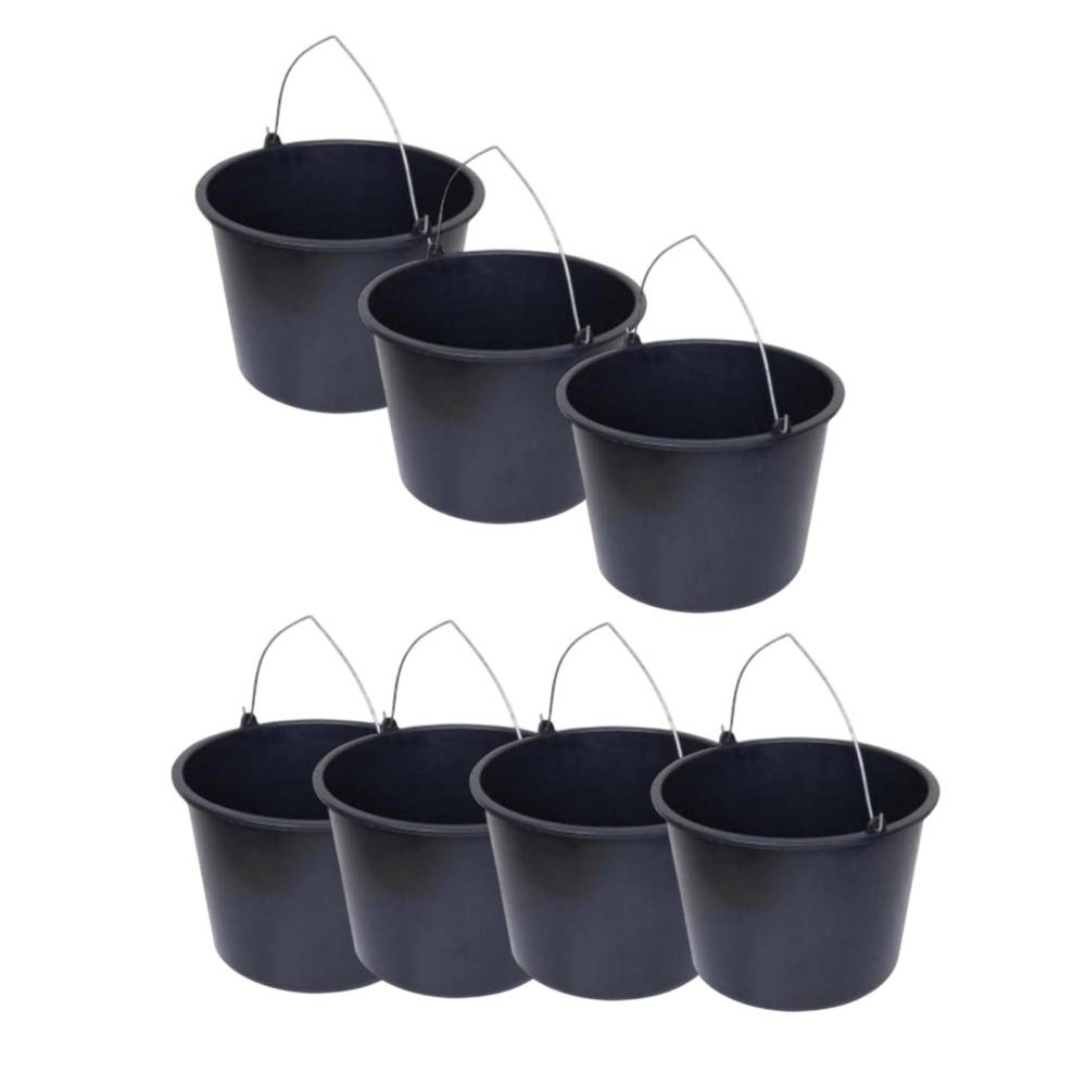 Set 5 x galeata 12 litri universala (constructii, struguri, apa) Set 5 x galeata 12 litri universala (constructii, struguri, apa)