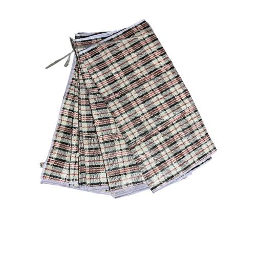 Sacosa rafie cu fermoar medie, 60x60 cm