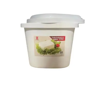Cutie branza cu capac 10L , CRL