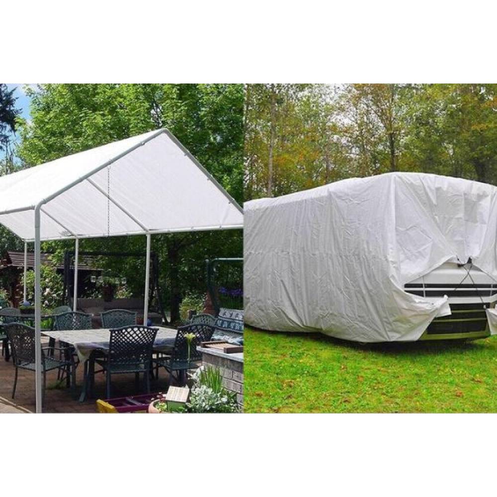 Prelata impermeabila 3 x 4m, 185g/mp alba Prelata impermeabila 3 x 4m, 185g/mp alba